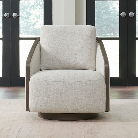 Nora - Upholstered Swivel Accent Chair Swivel Chairs by Liberty Furniture - Walls Furniture & Mattress