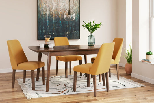 Lyncott - Butterfly Extension Table Set 5 Piece Dining Room Sets by Signature Design by Ashley® - Walls Furniture & Mattress