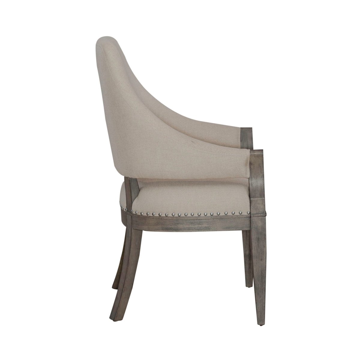Westfield - Upholstered Arm Chair (RTA) - Light Brown Arm Chairs by Liberty Furniture - Walls Furniture & Mattress