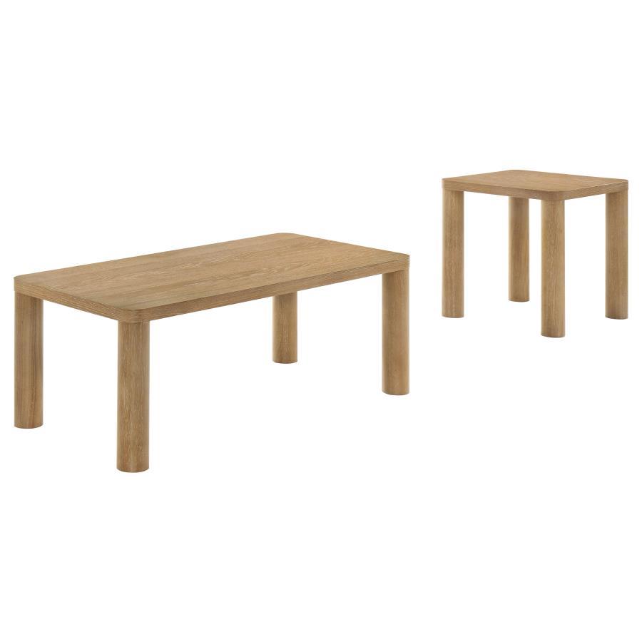 Castlewood - Cocktail Coffee Table Set Table Sets by Coaster Fine Furniture - Walls Furniture & Mattress