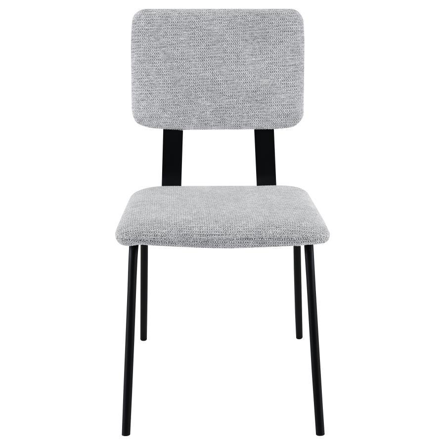 Calla - Fabric Upholstered Dining Side Chair (Set of 2) Chair Sets by Coaster Fine Furniture - Walls Furniture & Mattress