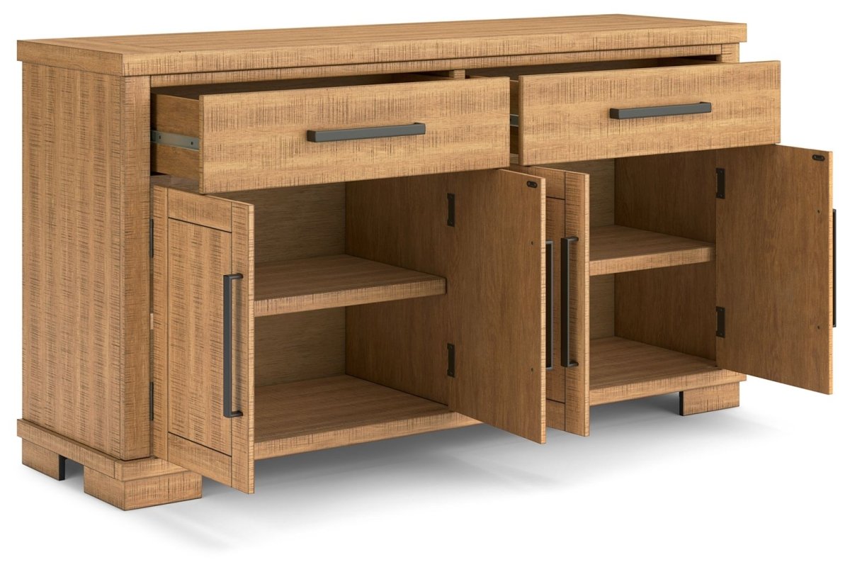 Havonplane - Dining Room Server - Brown Servers by Signature Design by Ashley® - Walls Furniture & Mattress