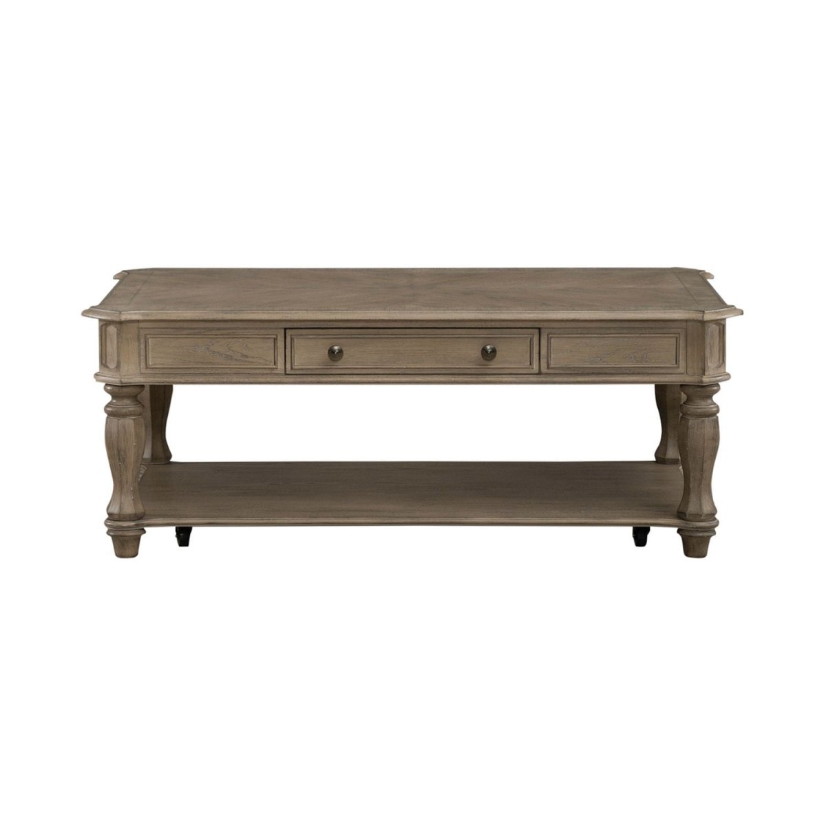 Magnolia Manor - Rectangular Cocktail Table Cocktail Tables by Liberty Furniture - Walls Furniture & Mattress