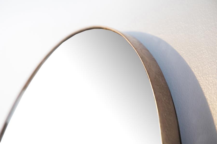 Stabler - Metal Framed Floor Mirror - Rose Gold Floor Mirrors by CoasterEveryday - Walls Furniture & Mattress