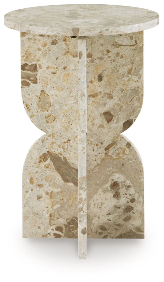 Treygan - Accent Table - Beige Accent Tables by Signature Design by Ashley® - Walls Furniture & Mattress