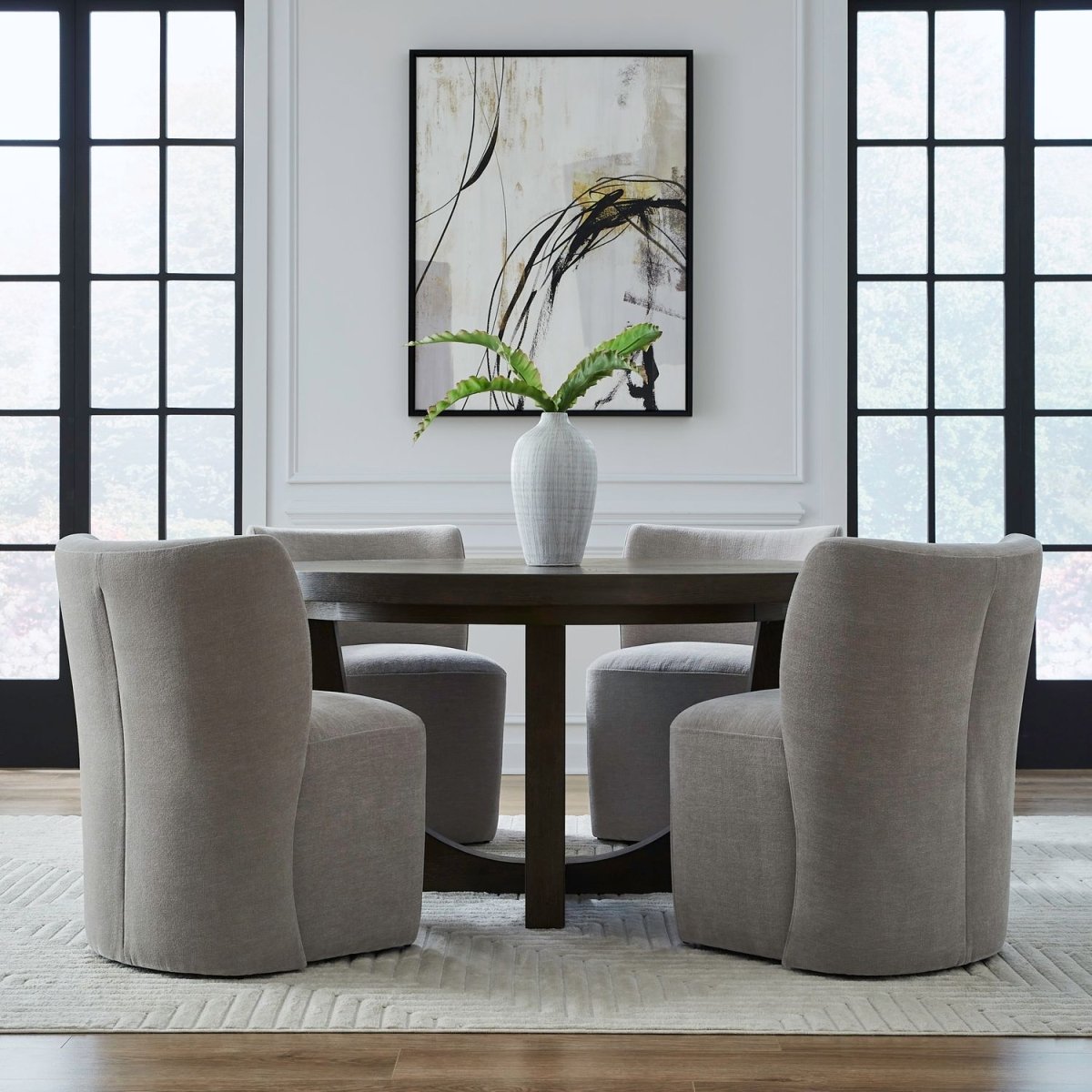 Accent Dining - Dining Chair With Casters Accent Side Chairs by Liberty Furniture - Walls Furniture & Mattress