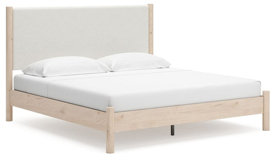 Cadmori - Upholstered Panel Bed Upholstered Beds by Signature Design by Ashley® - Walls Furniture & Mattress