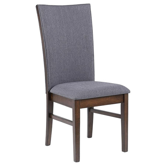 Sherwood - Upholstered Dining Side Chair (Set of 2) - Gray Chair Sets by Coaster Fine Furniture - Walls Furniture & Mattress