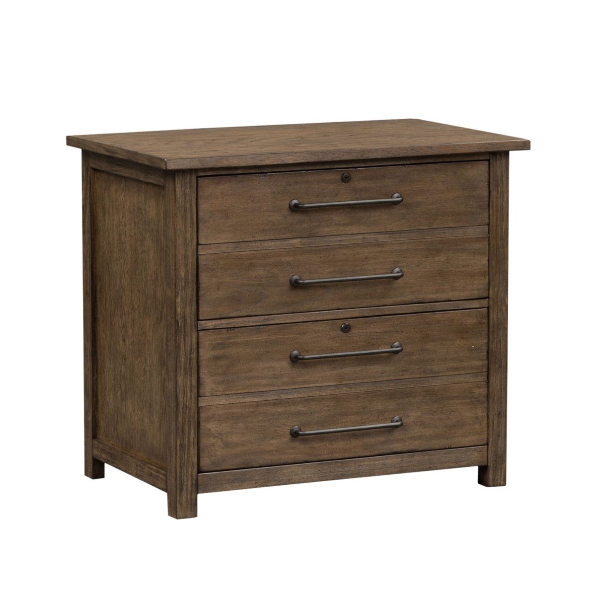 Sonoma Road - Lateral File - Light Brown Filing Cabinets by Liberty Furniture - Walls Furniture & Mattress