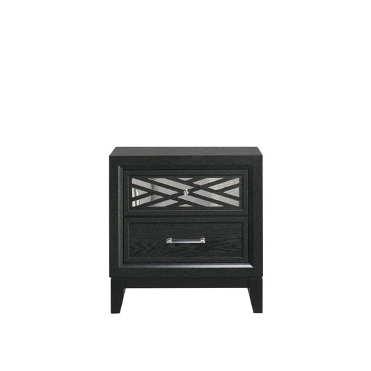 Obsidian - Nightstand - Black Accent Nightstands by New Classic - Walls Furniture & Mattress
