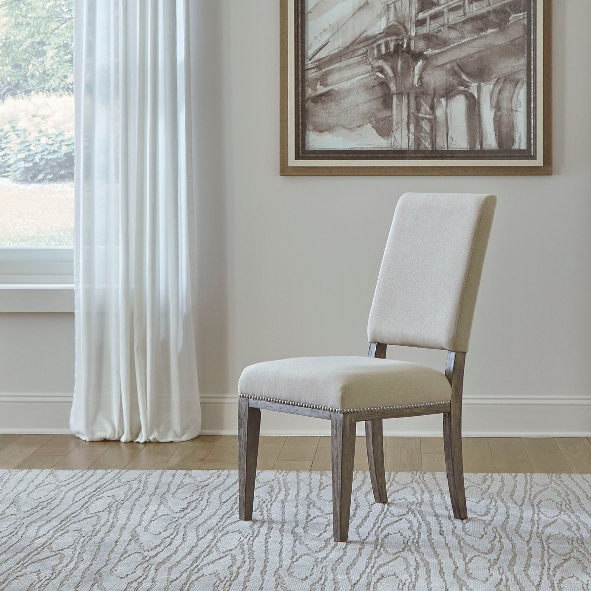 Westfield - Upholstered Side Chair (RTA) - Light Brown Side Chairs by Liberty Furniture - Walls Furniture & Mattress