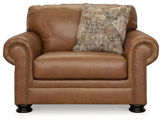 Carianna - Chair And A Half - Caramel Arm Chairs by Signature Design by Ashley® - Walls Furniture & Mattress