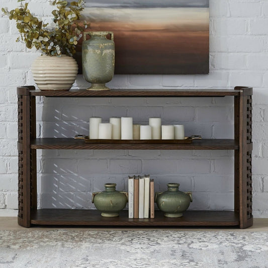 Warren Park - Sofa Table - Brown Sofa Tables by Liberty Furniture - Walls Furniture & Mattress