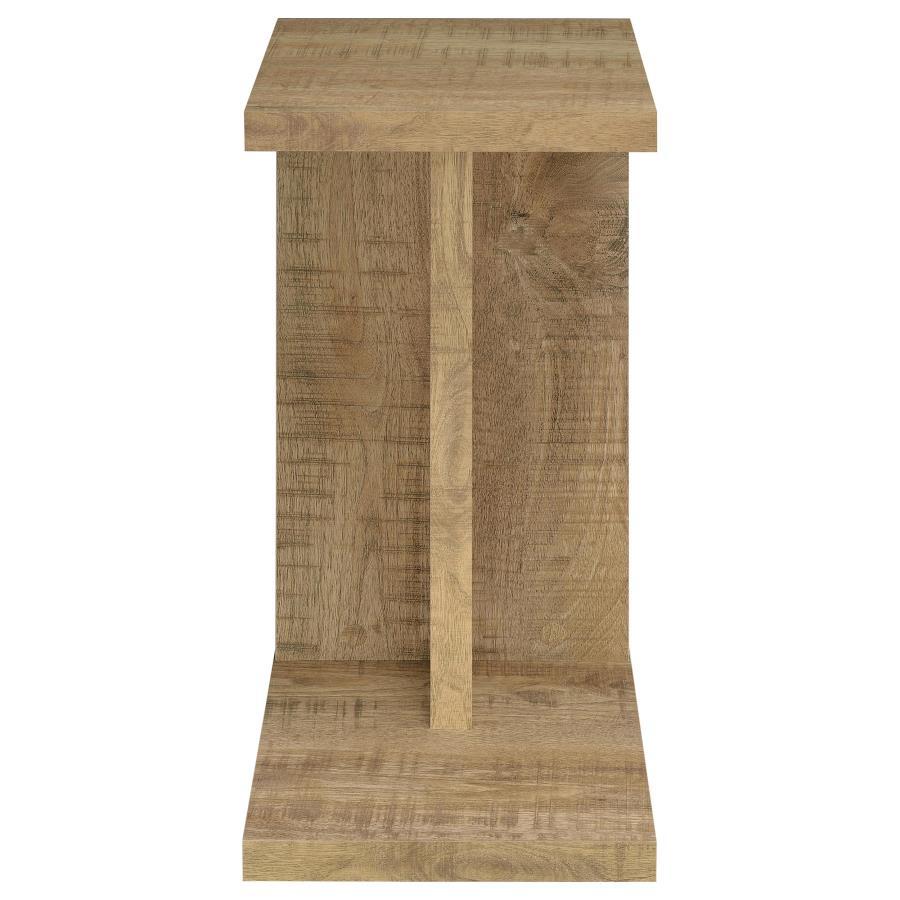 Clower - Engineered Wood C - Shaped Sofa Side Table Side Tables by Coaster Fine Furniture - Walls Furniture & Mattress