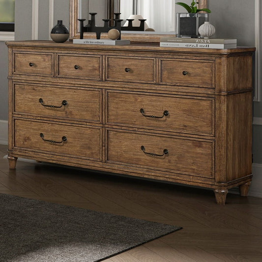 Harrison Heights - Dresser Dresser & Mirror by Liberty Furniture - Walls Furniture & Mattress
