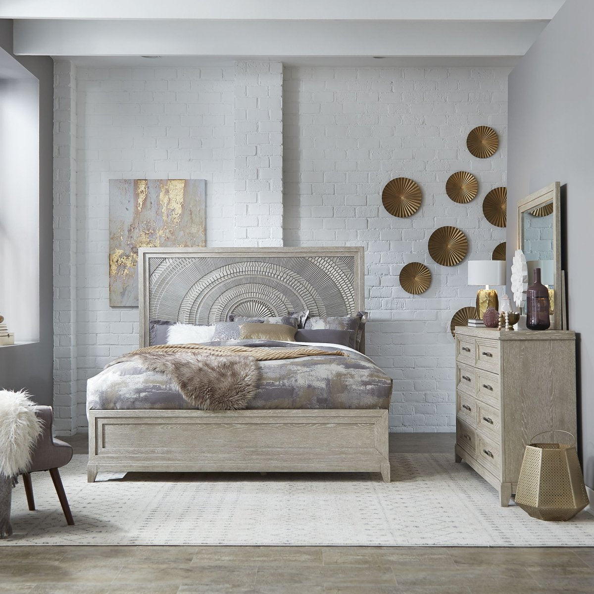 Belmar - Bedroom Set 3 Piece Bedroom Sets by Liberty Furniture - Walls Furniture & Mattress