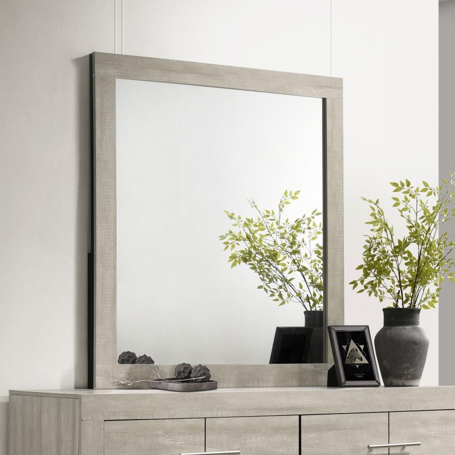 Trenton - Dresser Mirror - Rustic Cream Bedroom Mirrors by Coaster Fine Furniture - Walls Furniture & Mattress