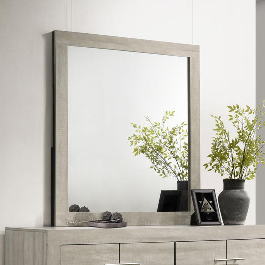 Trenton - Dresser Mirror - Rustic Cream Bedroom Mirrors by Coaster Fine Furniture - Walls Furniture & Mattress