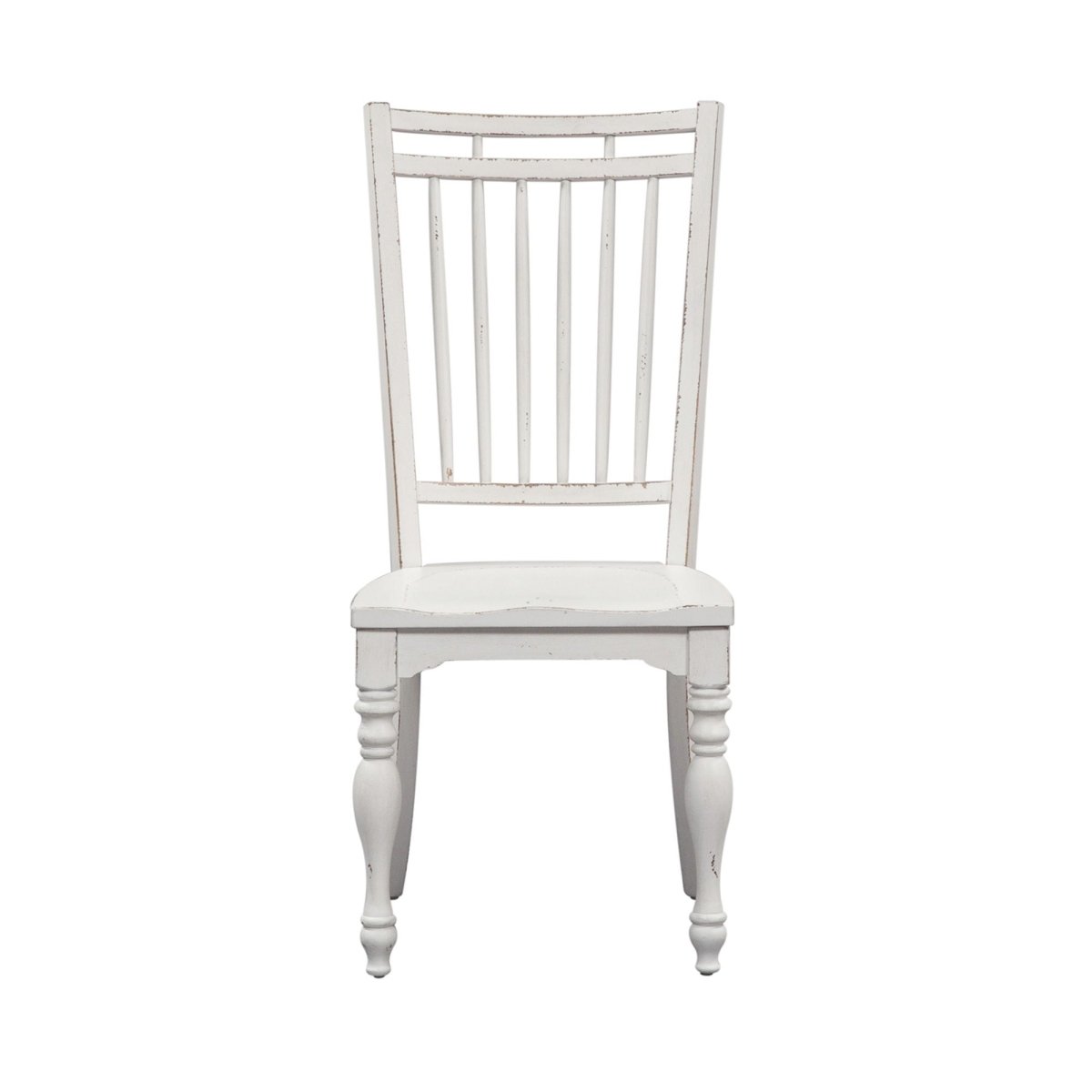 Magnolia Manor - Spindle Back Side Chair - White Side Chairs by Liberty Furniture - Walls Furniture & Mattress