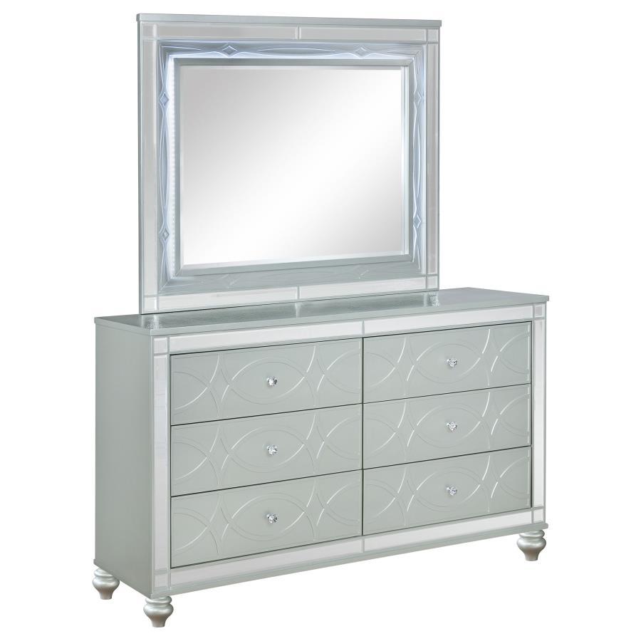 Gunnison - 6 - Drawer Dresser Dressers by CoasterEssence - Walls Furniture & Mattress