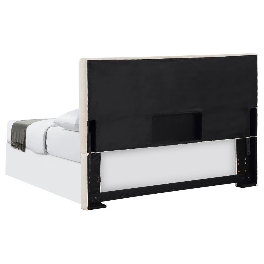 Pirro - Upholstered Panel Headboard Upholstered Headboards by CoasterEveryday - Walls Furniture & Mattress