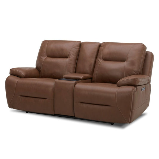 Cameron - Loveseat With Console P3 & ZG - Saddle Reclining Loveseats by Liberty Furniture - Walls Furniture & Mattress