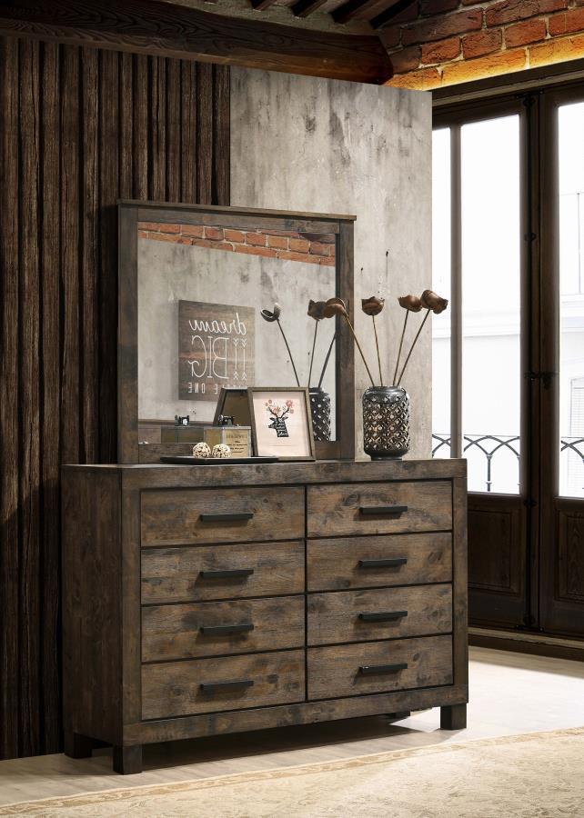 Woodmont - 8 - Drawer Dresser Dressers by CoasterEveryday - Walls Furniture & Mattress