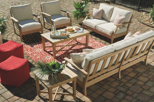 Clare View - Lounge Set 3 Piece Outdoor Sets by Signature Design by Ashley® - Walls Furniture & Mattress