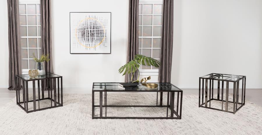 Adri - Coffee And End Table Set Table Sets by Coaster Fine Furniture - Walls Furniture & Mattress