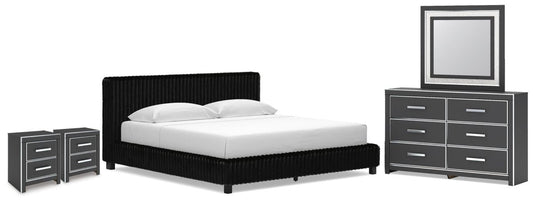 Zuraleus - Upholstered Bedroom Set 3 Piece Bedroom Sets by Signature Design by Ashley® - Walls Furniture & Mattress
