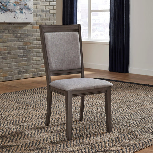 Tanners Creek - Upholstered Side Chair - Dark Gray Side Chairs by Liberty Furniture - Walls Furniture & Mattress