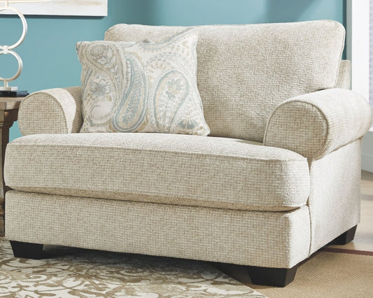Monaghan - Chair and a Half - Sandstone Arm Chairs by Signature Design by Ashley® - Walls Furniture & Mattress