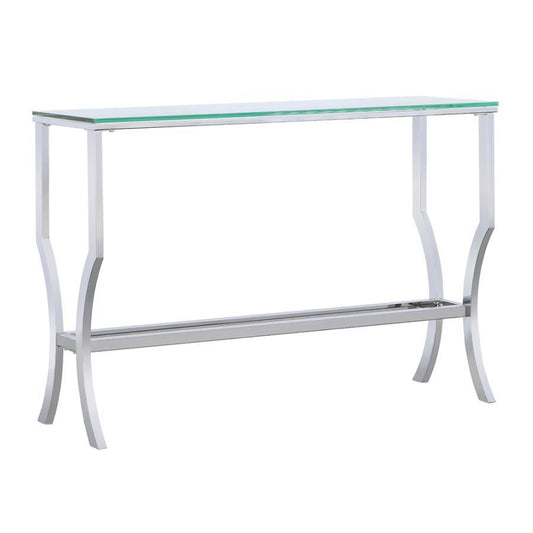 Saide - Rectangular Glass Top Table End Tables by CoasterEssence - Walls Furniture & Mattress