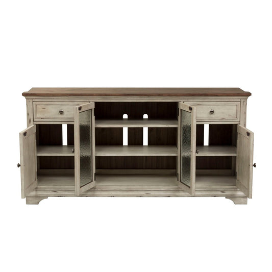 Morgan Creek - Entertainment TV Stand - White TV Stands by Liberty Furniture - Walls Furniture & Mattress