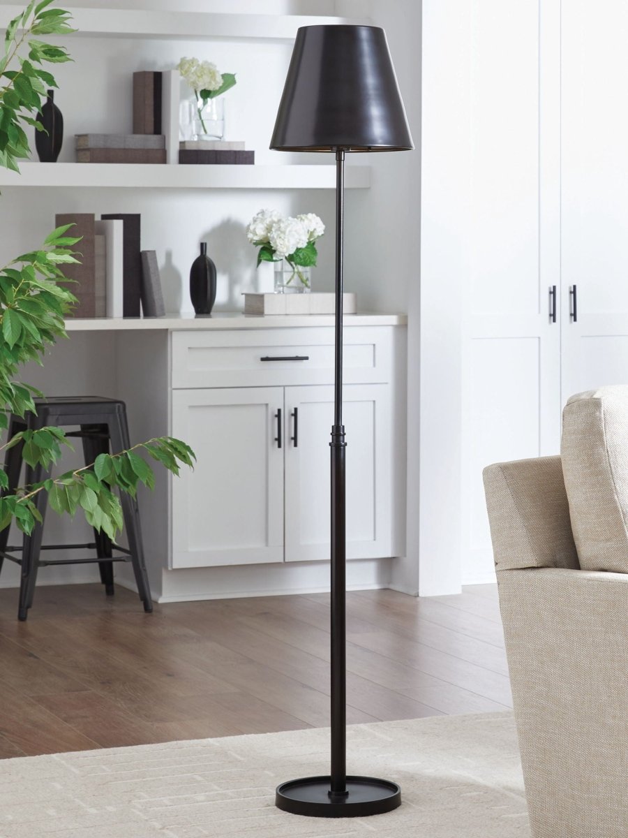 Wimner - Metal Lamp Floor Lamps by Signature Design by Ashley® - Walls Furniture & Mattress