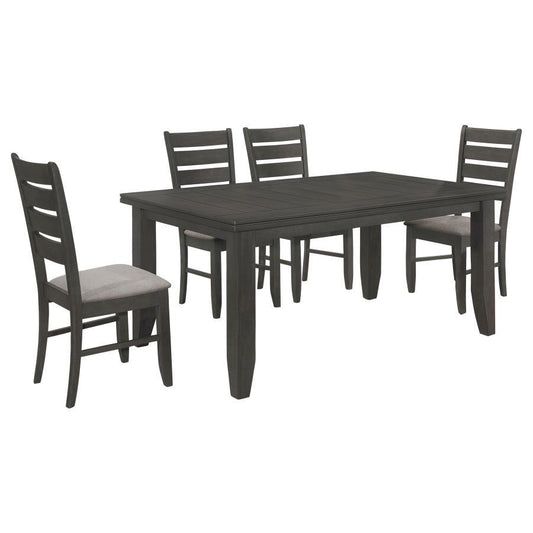 Dalila - Rectangular Dining Table Set 5 Piece Dining Room Sets by CoasterEveryday - Walls Furniture & Mattress