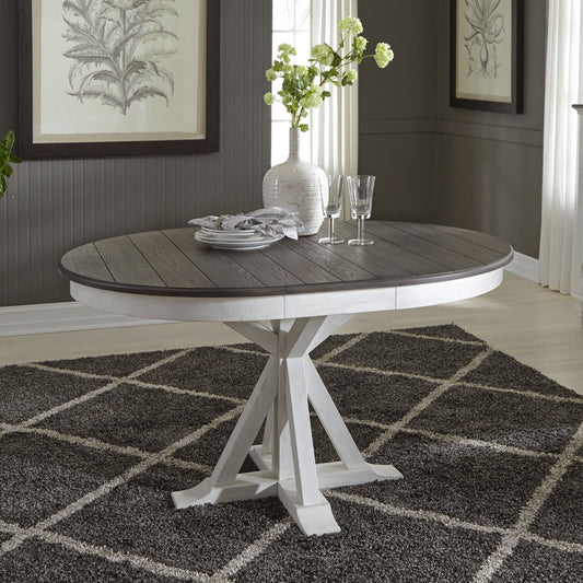 Allyson Park - Pedestal Table Dining Tables by Liberty Furniture - Walls Furniture & Mattress