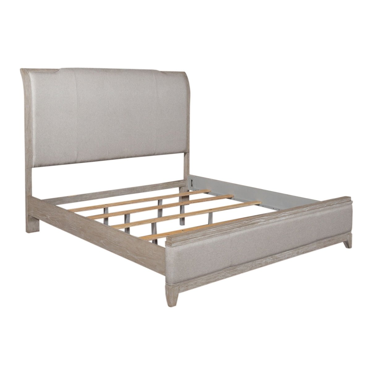 Belmar - Upholstered Bed, Dresser & Mirror Set 3 Piece Bedroom Sets by Liberty Furniture - Walls Furniture & Mattress