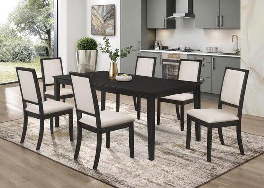 Louise - Dining Set 5 Piece Dining Room Sets by CoasterEveryday - Walls Furniture & Mattress