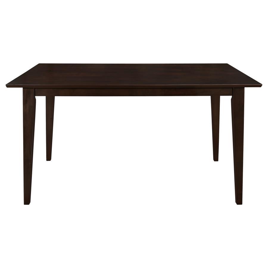 Gabriel - Rectangular Wood Dining Table - Cappuccino Dining Tables by CoasterEveryday - Walls Furniture & Mattress