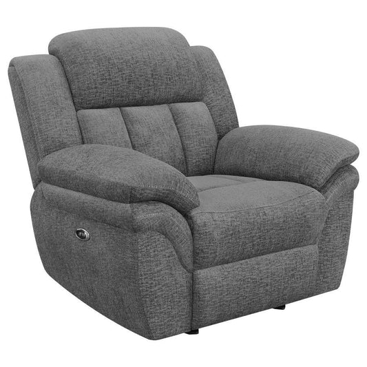 Bahrain - Upholstered Glider Recliner Glider Chairs by CoasterEssence - Walls Furniture & Mattress