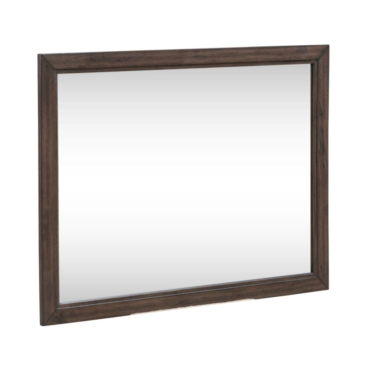 Modern Edge - Landscape Mirror - Brown Landscape Mirrors by Liberty Furniture - Walls Furniture & Mattress