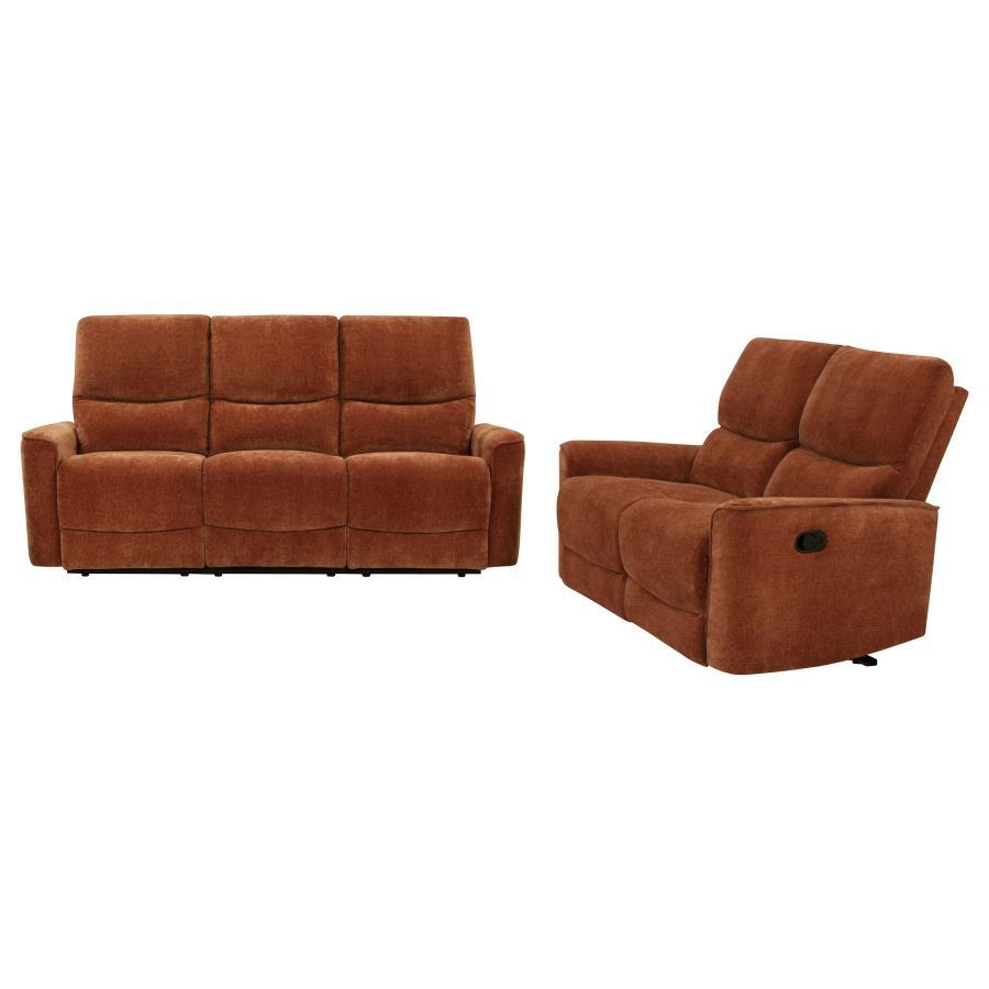 Navarro - Upholstered Reclining Sofa Set Reclining Sofas & Loveseats by Coaster Fine Furniture - Walls Furniture & Mattress