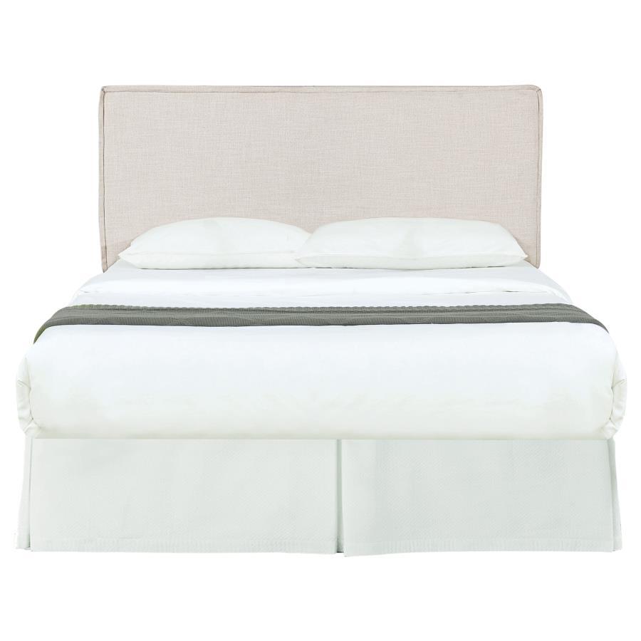 Izzy - Upholstered Panel Headboard Upholstered Headboards by CoasterEveryday - Walls Furniture & Mattress