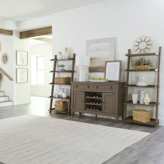 Americana Farmhouse - 3 Piece Living Room Set - Light Brown 3 Piece Living Room Sets by Liberty Furniture - Walls Furniture & Mattress