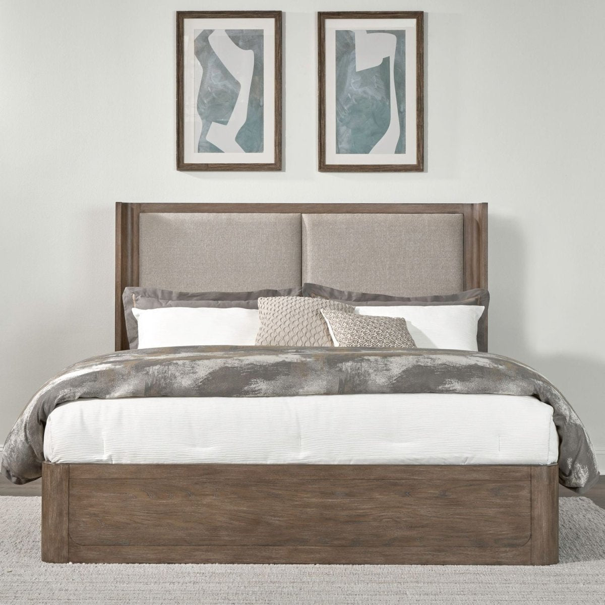 South Bend - Shelter Bed Upholstered Beds by Liberty Furniture - Walls Furniture & Mattress