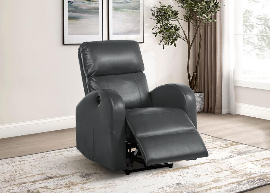 Grant - Upholstered Power Recliner Chair Reclining Chairs by Coaster Fine Furniture - Walls Furniture & Mattress