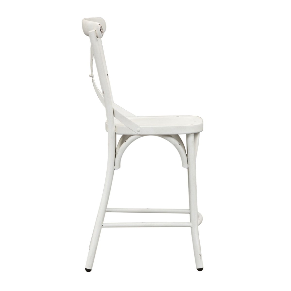 Vintage Series - X Back Counter Chair Counter Chairs by Liberty Furniture - Walls Furniture & Mattress