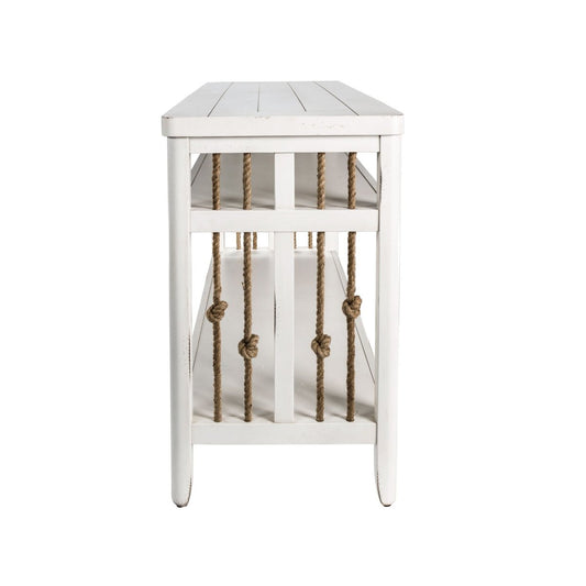 Dockside - Sofa Table - White Sofa Tables by Liberty Furniture - Walls Furniture & Mattress