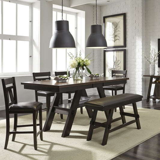 Lawson - Gathering Table - Dark Brown Counter Tables by Liberty Furniture - Walls Furniture & Mattress